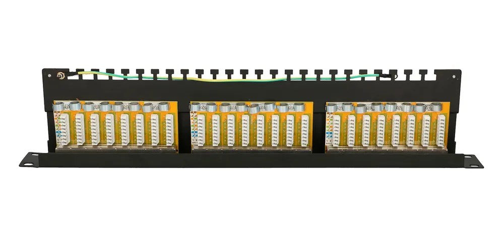 Extralink CAT6 STP V2 Patch Panel 24 Ports 1U