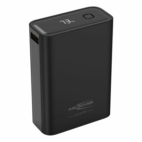 ANSMANN PB222PD Lithium Polymer 20000 mAh Black | Model: O4013674191925