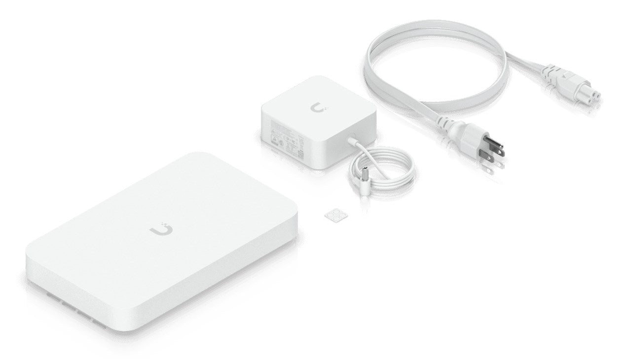 Ubiquiti Desktop 10 G Independent 4-Port 2.5 GbE Switch (UXG-FIBER)