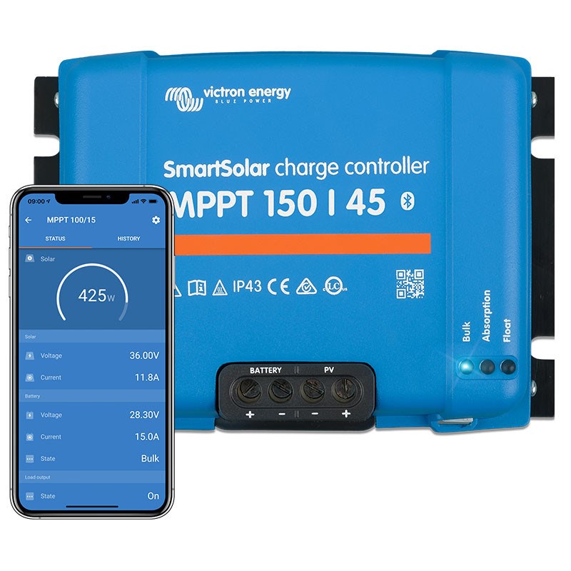 SmartSolar MPPT Charge Controller 150V 45A - Victron Energy