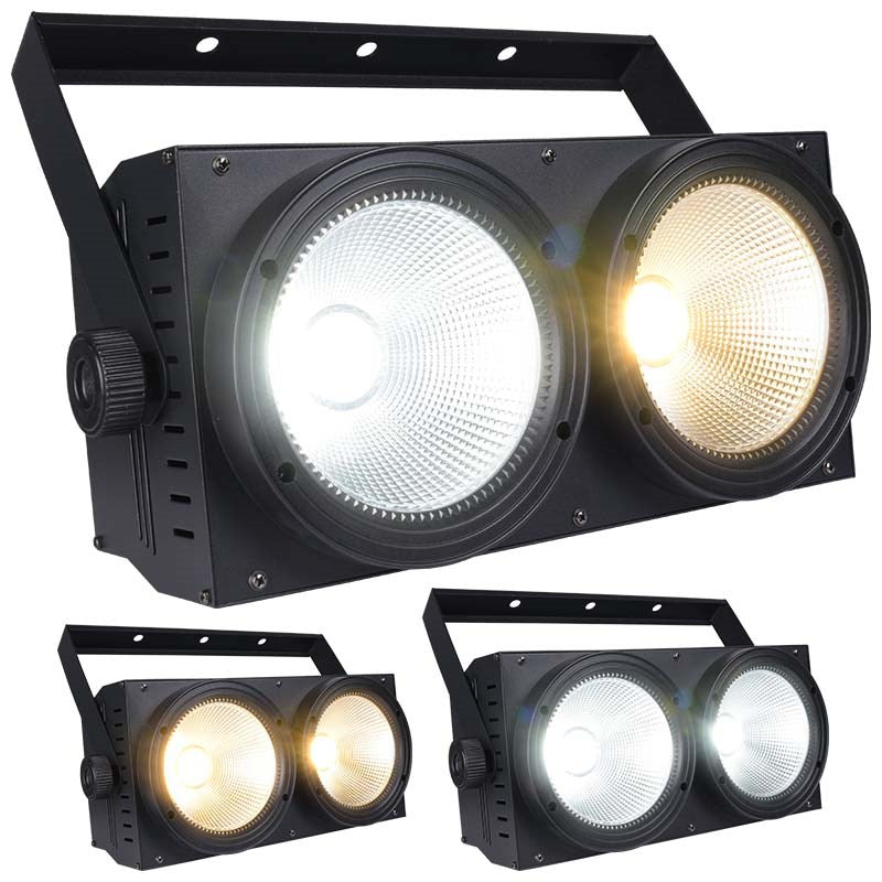 Light4Me BLINDER LED 2x100W Stage Illuminator 2800 g 410x218x175mm Model 5908249812116