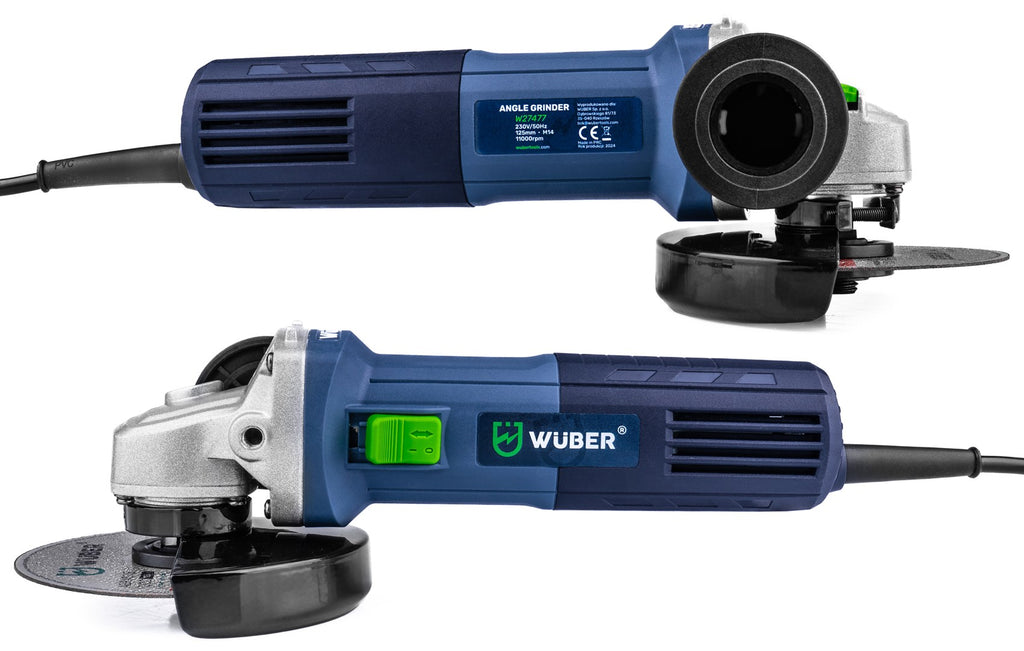 WUBER Angle Grinder 125 mm 850 W + 10 Discs W27477