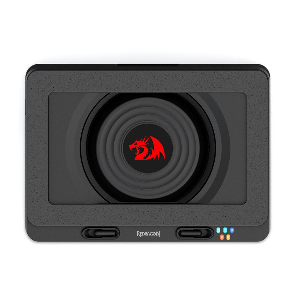 REDRAGON GCP512 WINDSEEKER laptop cooling pad 1800 RPM Black