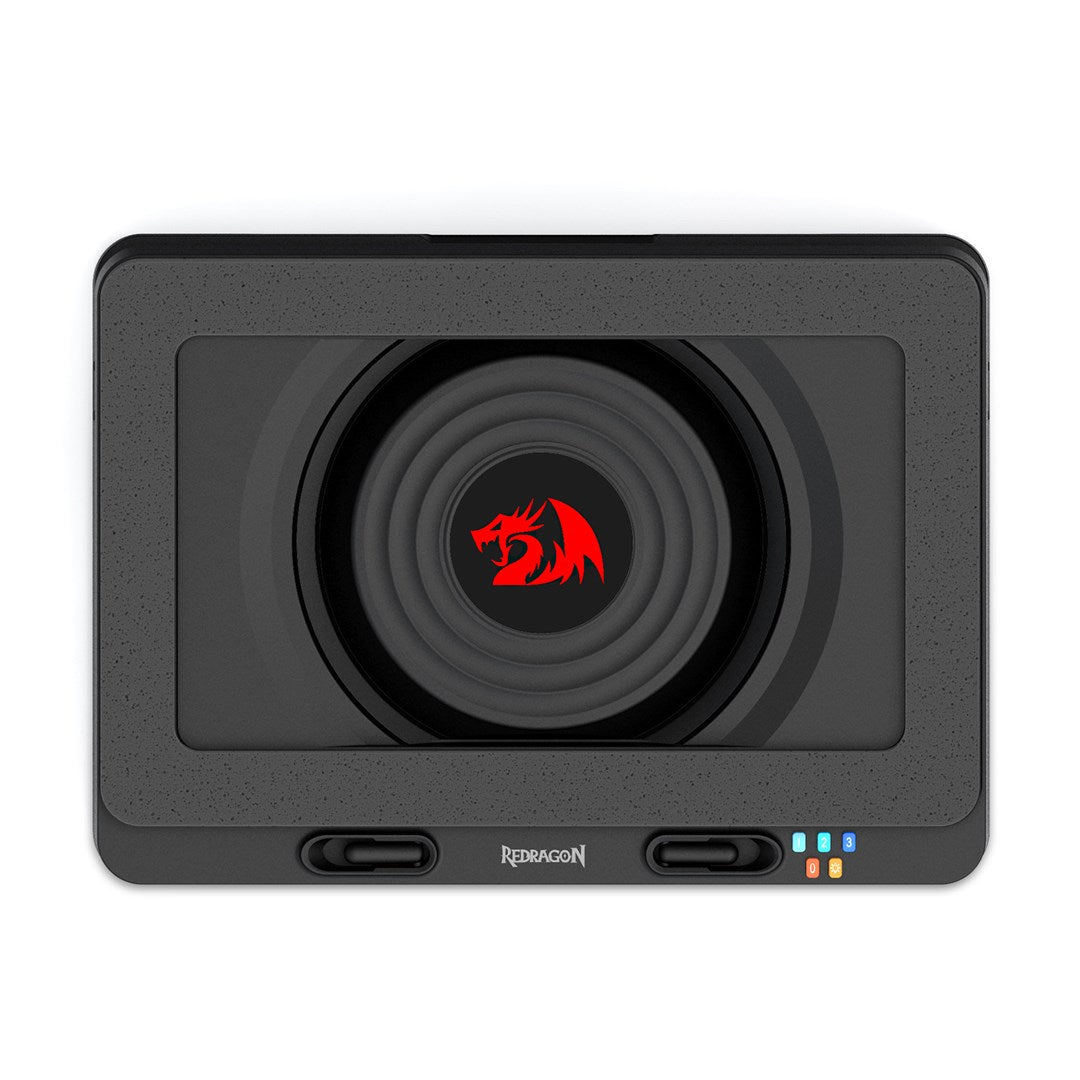 REDRAGON GCP512 WINDSEEKER laptop cooling pad 1800 RPM Black
