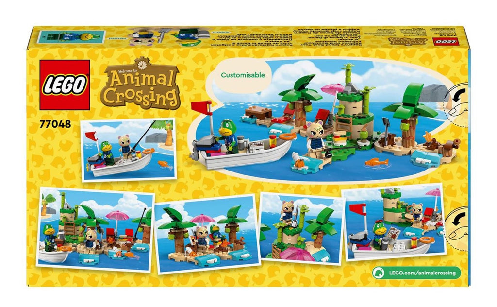 LEGO ANIMAL CROSSING Building Blocks 77048 Kapp'n's Island Boat Tour - 233 Pieces - 2 Minifigures - Ages 6+