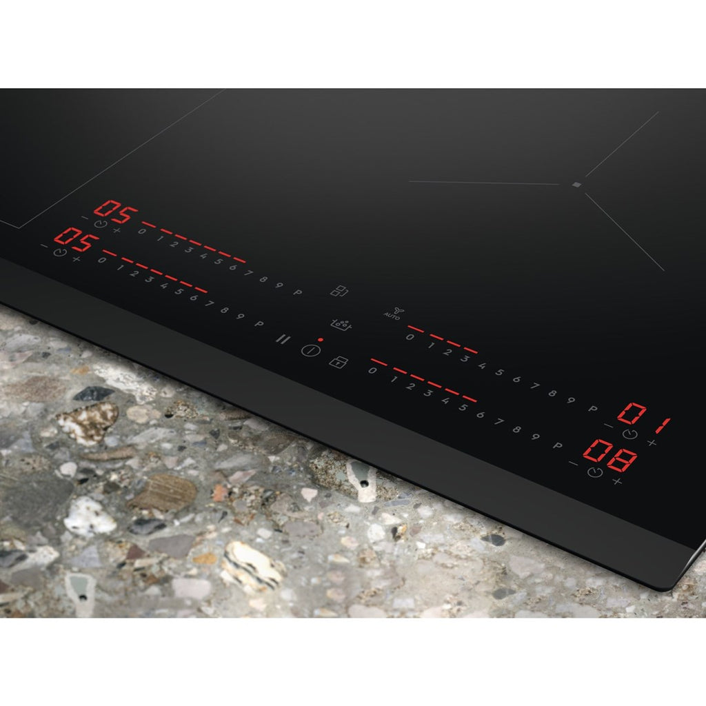 Electrolux Serie 700 Induction Hob 4 Zones Built-in 60cm Black EIS62453