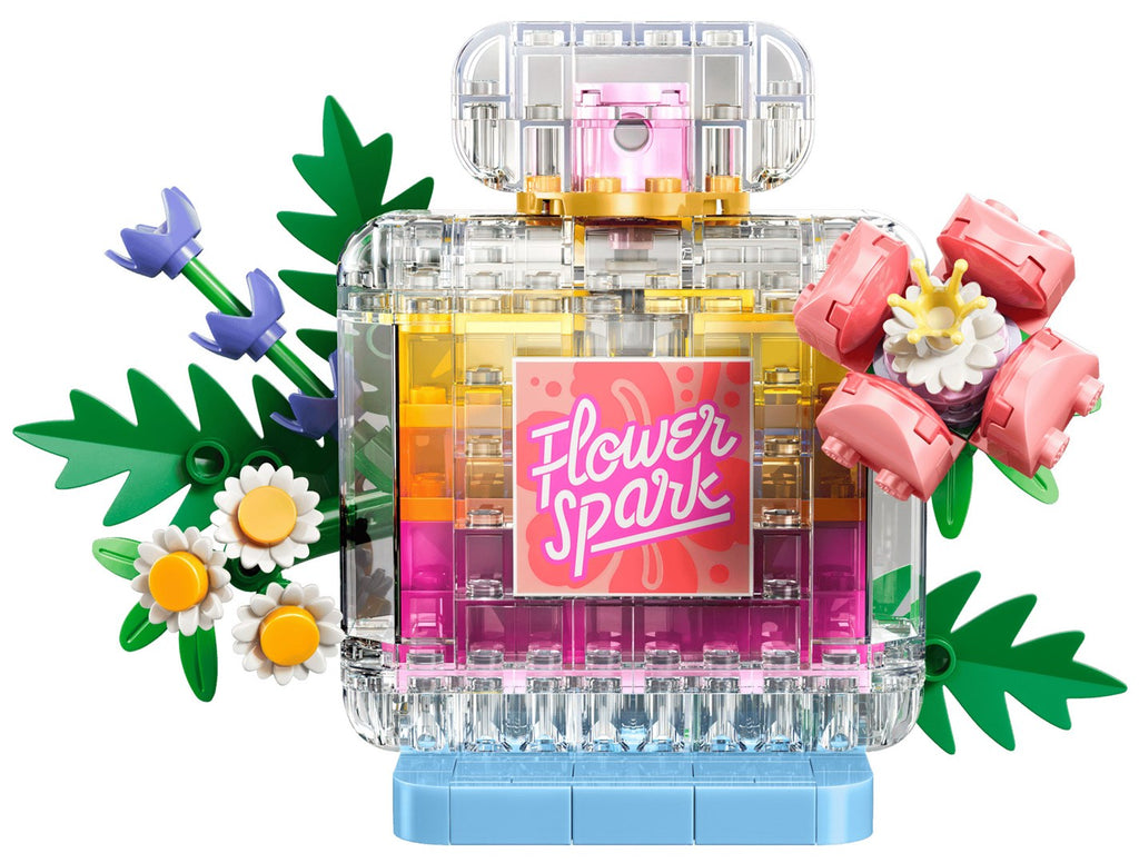 LEGO CREATOR 3 IN 1 Building Blocks Set 286 Elements for Ages 8+ Model 31383 Floral Decor Perfume Bottle
