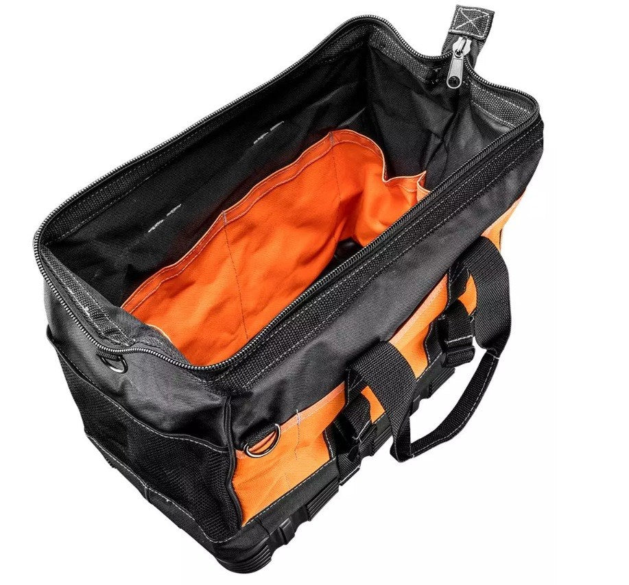 NEO TOOLS Tool Bag - Nylon 600D - Orange/Gray - 84-305