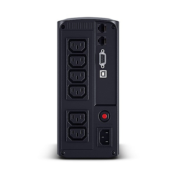 CyberPower Value Pro VP1000EILCD - UPS - 1000 VA - 550 Watt - Black (VP1000EILCD) 1-phase RS-232