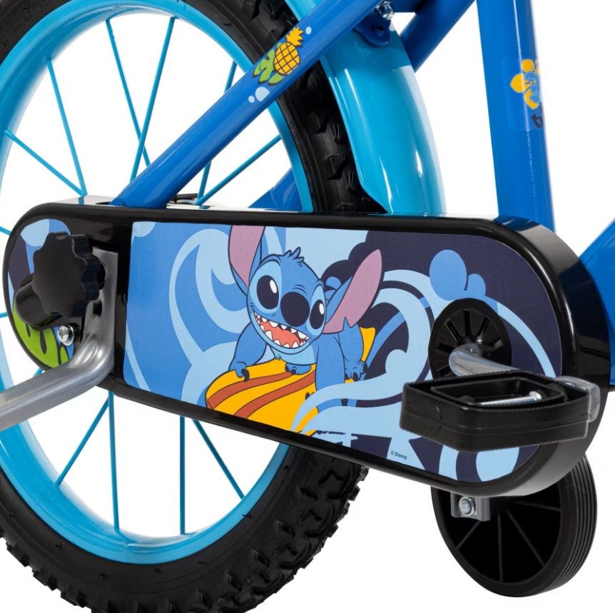 Carrefour City Bike Blue Multicolour 14" with Stabilisers 24983W