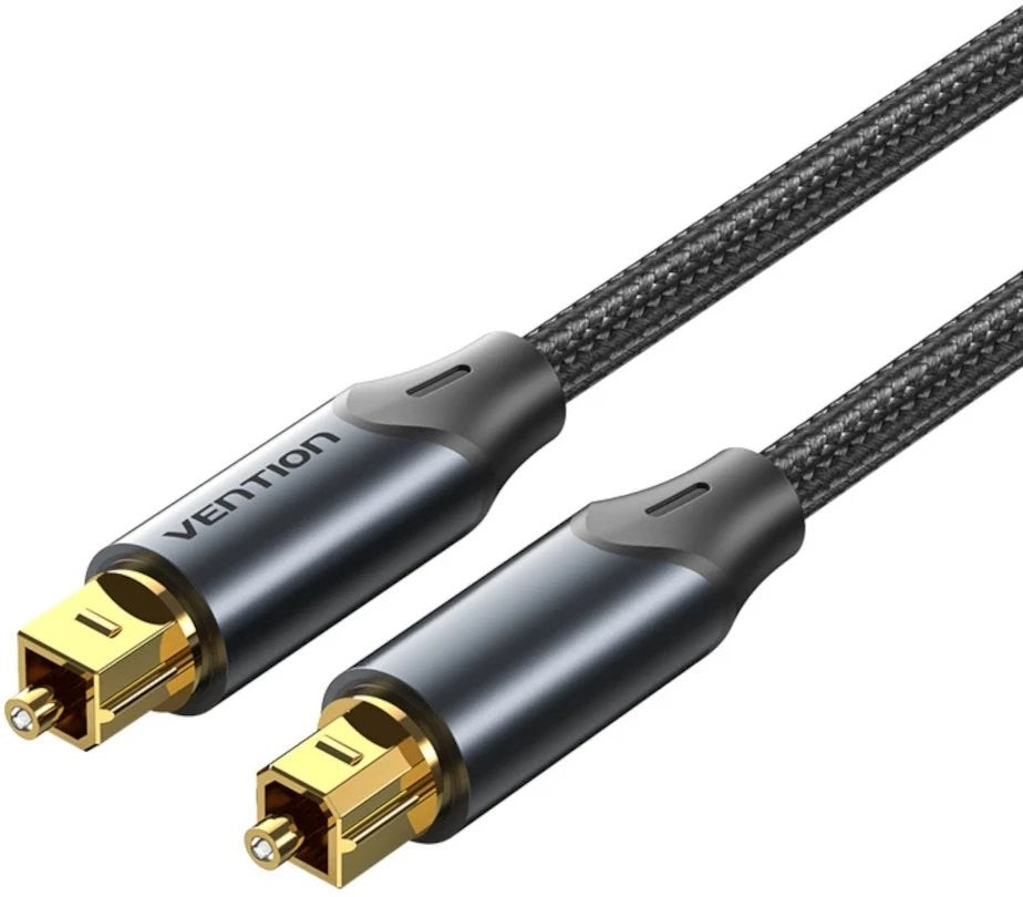 Vention optical audio cable  braided  10 m  BLACK