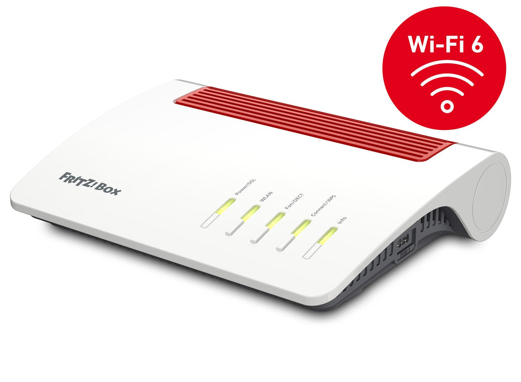 AVM FRITZ!Box 7590 AX - High-End Home Network with 4x4 Wi-Fi 6