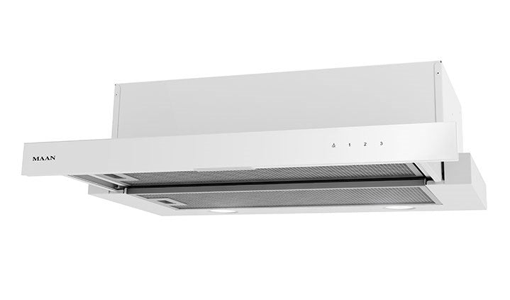 Telescopic hood MAAN Corona G 60 315 m3/h  White