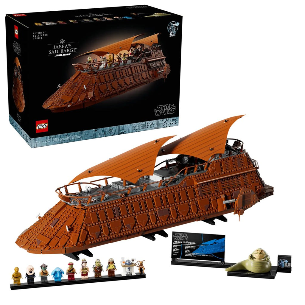 LEGO STAR WARS Jabba's Sail Barge UCS Set 75397 - 11 Minifigures