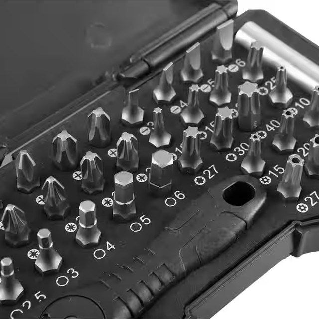 NEO TOOLS screwdriver bit set with holder  38 pcs