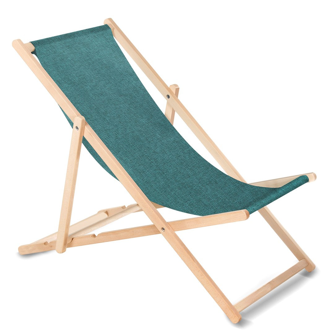 GreenBlue GB183M Turquoise Beech Deckchair