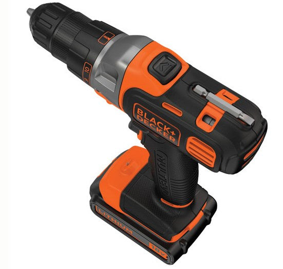 Black & Decker MT218KB Cordless Drill 800 RPM Black Orange 1.46 kg