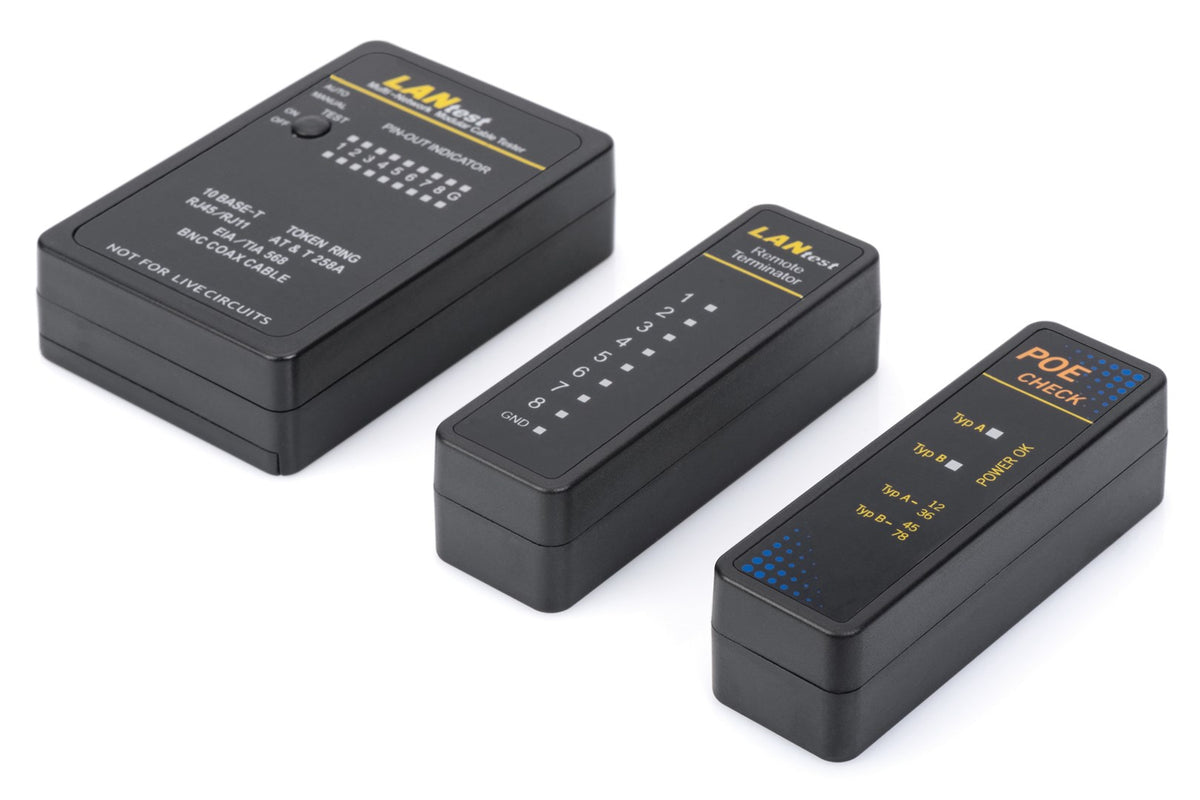 Digitus Network and Communication Cable Tester  RJ45 and BNC