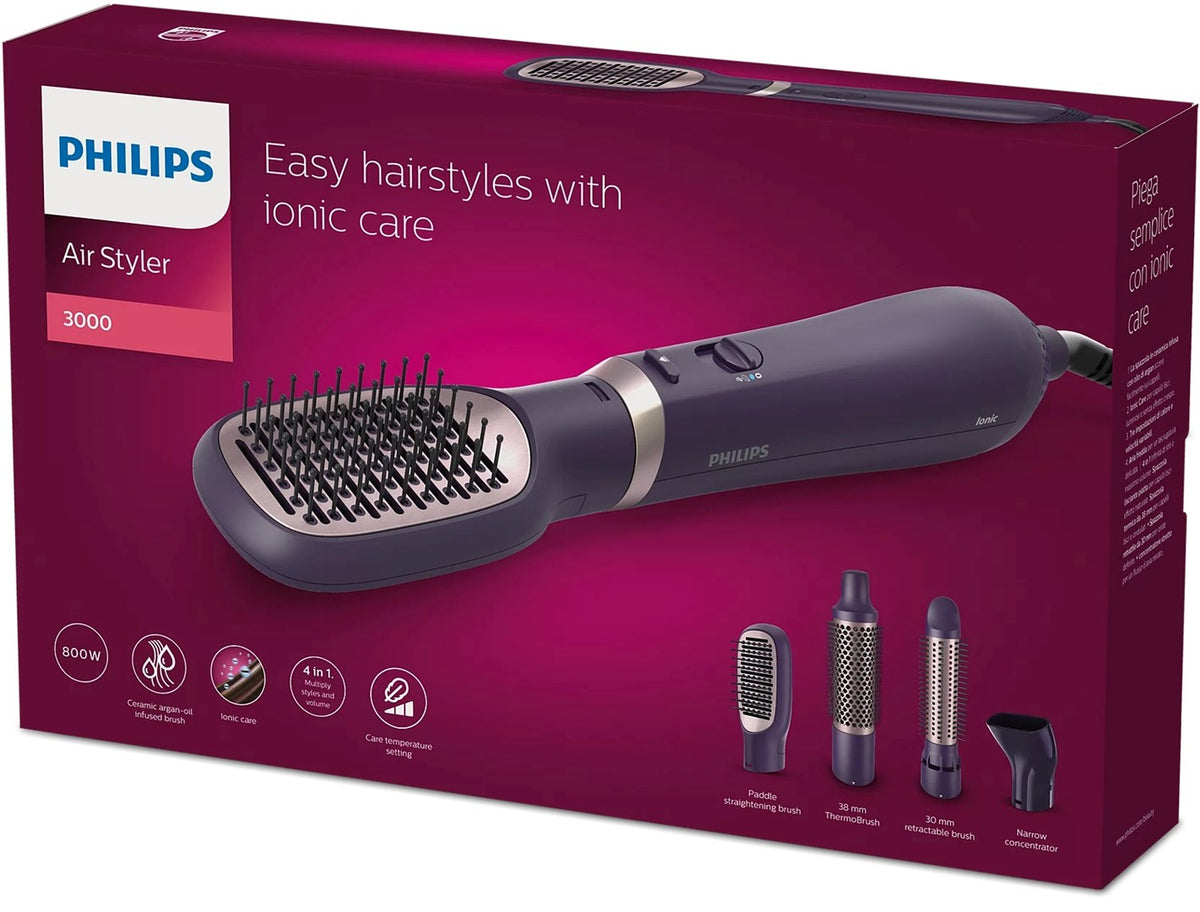 Philips Hot Air Styler 800 W Warm Black BHA313/00