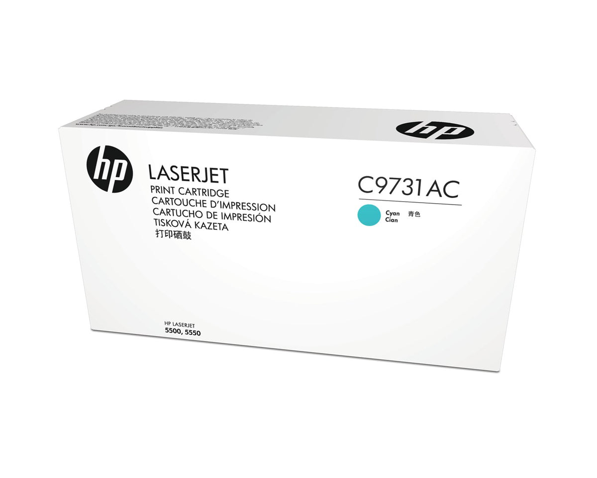 HP CONTRACT Cartridge No 645A HP645A HP 645A Cyan (C9731AC)