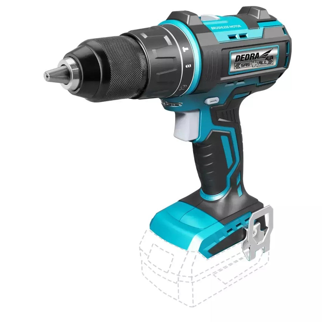 DEDRA Cordless Drill/Driver 18V Brushless Without Battery