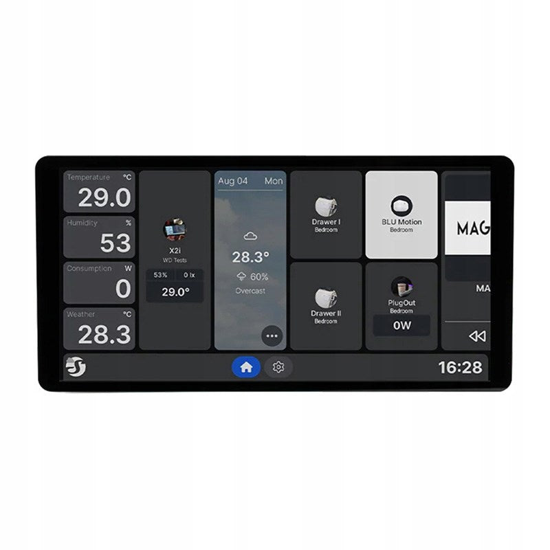 Shelly - Wall Display X2i Black - WLAN - Black (Shelly_WD_X2_b)
