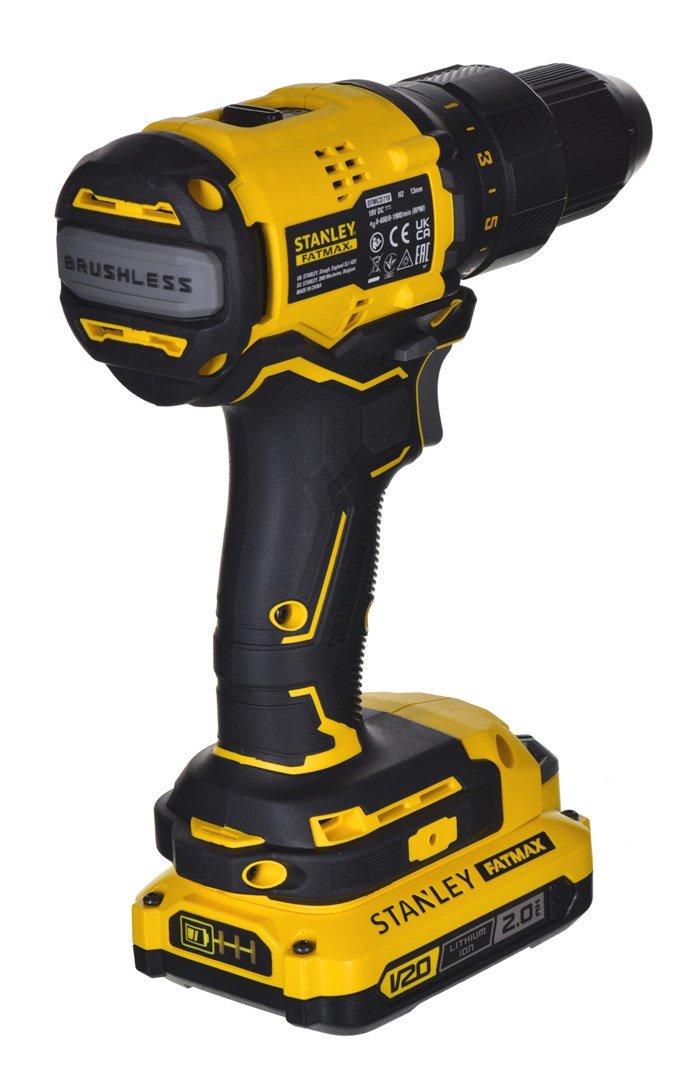 STANLEY FatMax V20 Drill/Driver SFMCD710D2K-QW with LED Lighting