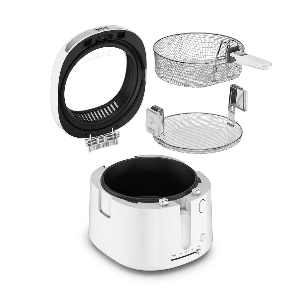 Tefal Filtra Vision FF2541E0 fryer Single 2.1 L Stand-alone 1900 W Deep fryer White
