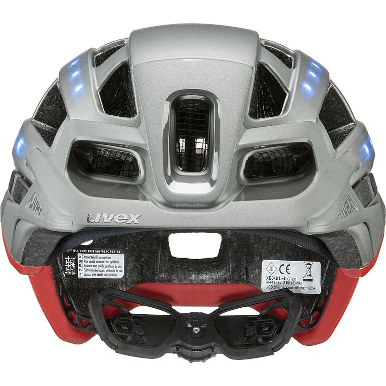 uvex Helmet finale light 2.0 Grey, Red | Model: 41/0/043/02