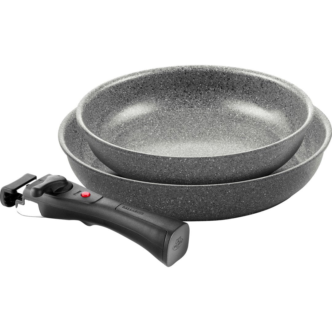 BALLARINI TORRE Set of 2 Frying Pans 24 + 28 cm