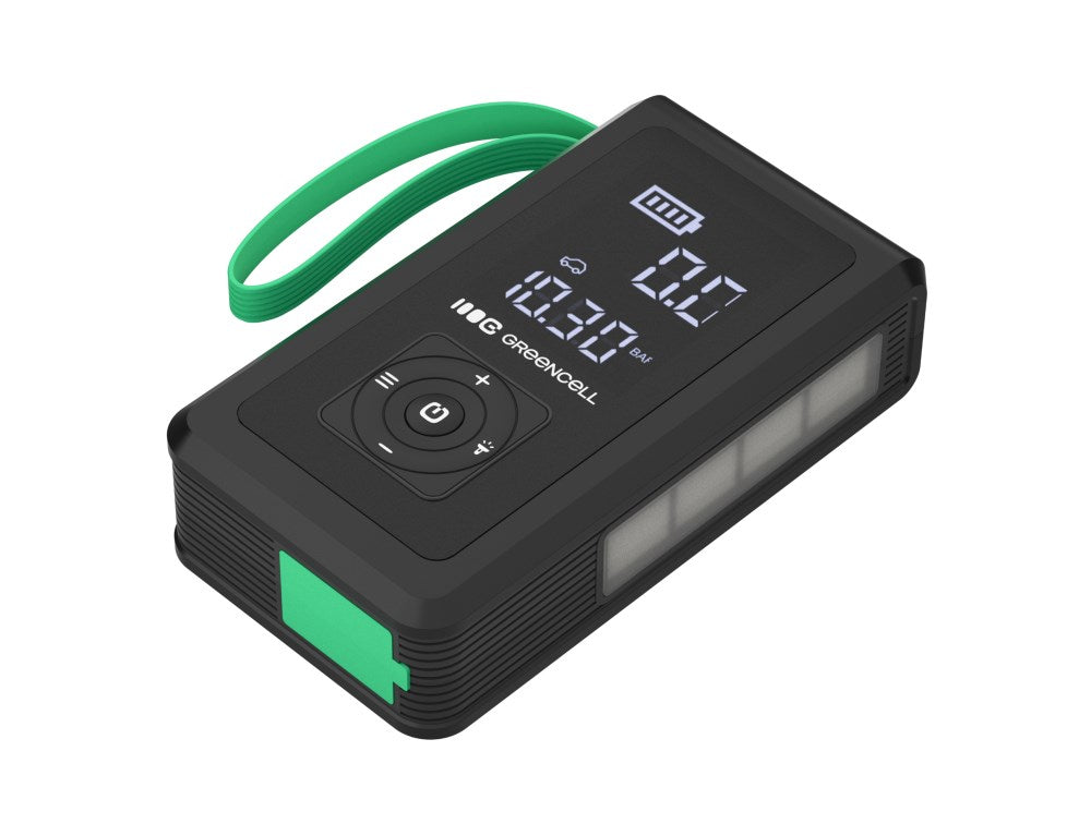 Green Cell CJSGC03 8000mAh Lithium-Ion Power Bank Black Light Green