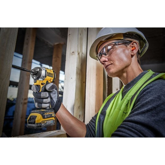 DeWALT DCF850E2T-QW Cordless Impact Driver, 18V, 205Nm, 2x1.7Ah