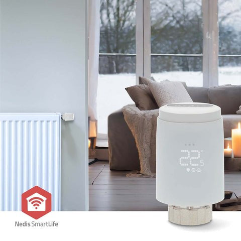 Nedis SmartLife ZigBee Radiator Thermostat - Energy Efficient Control