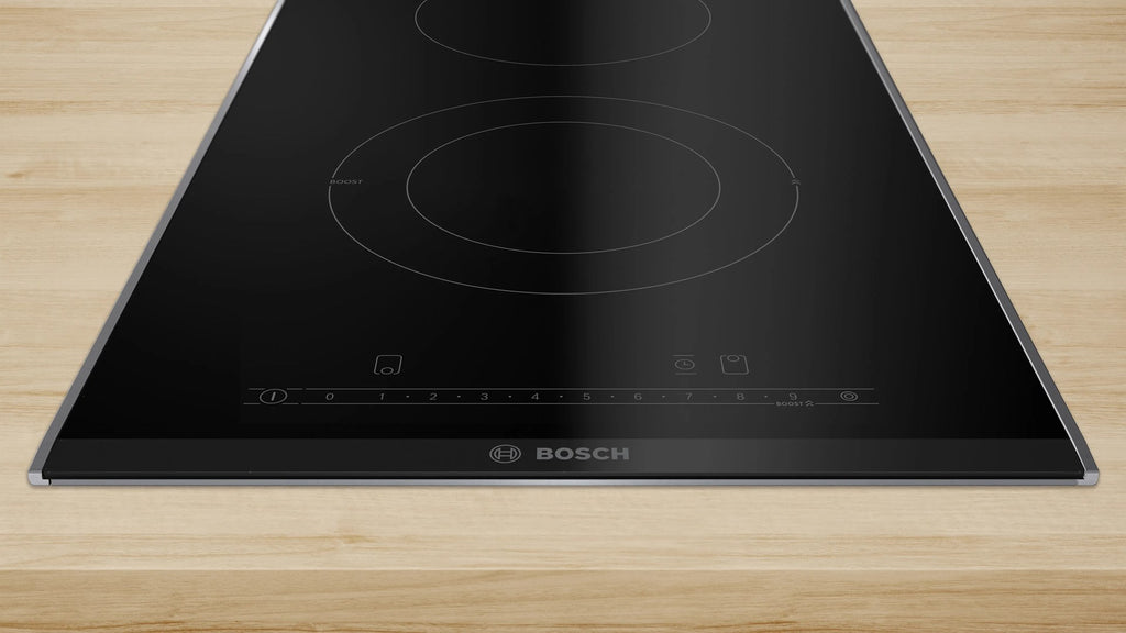 Bosch Serie 6 Ceramic Hob 30 cm 2 Zones Black PKF375FP2E
