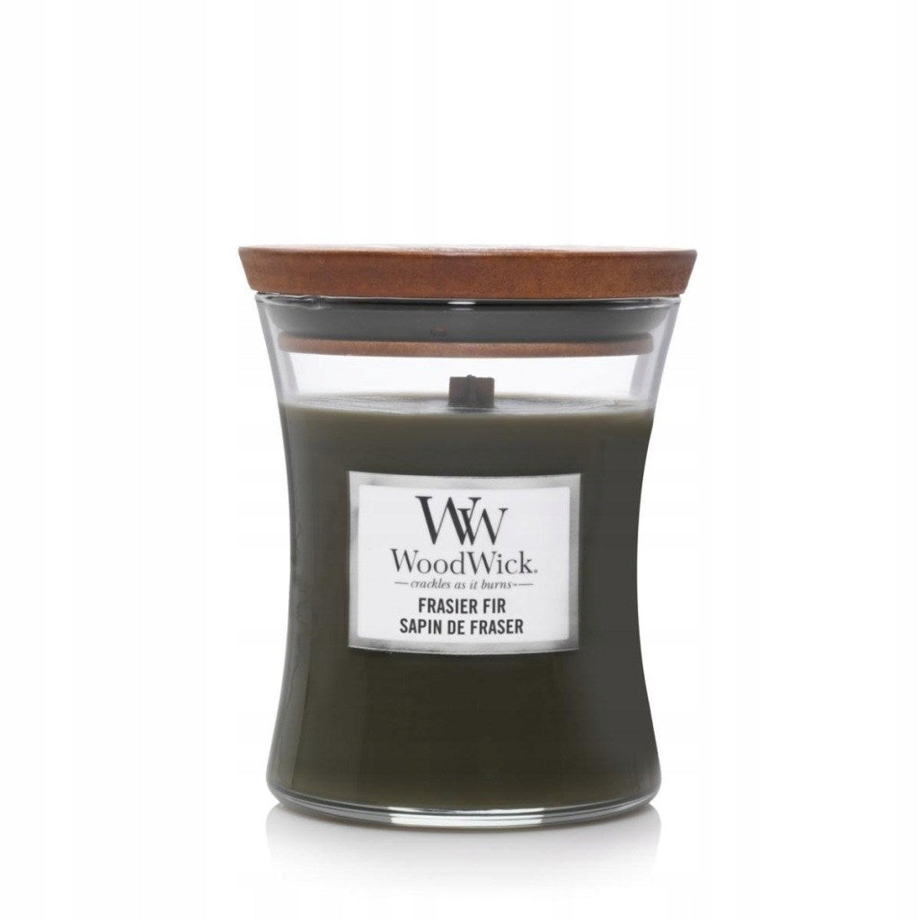 WoodWick Scented Candle Medium 275 g Indoor Green Fraser FIR 2674129E