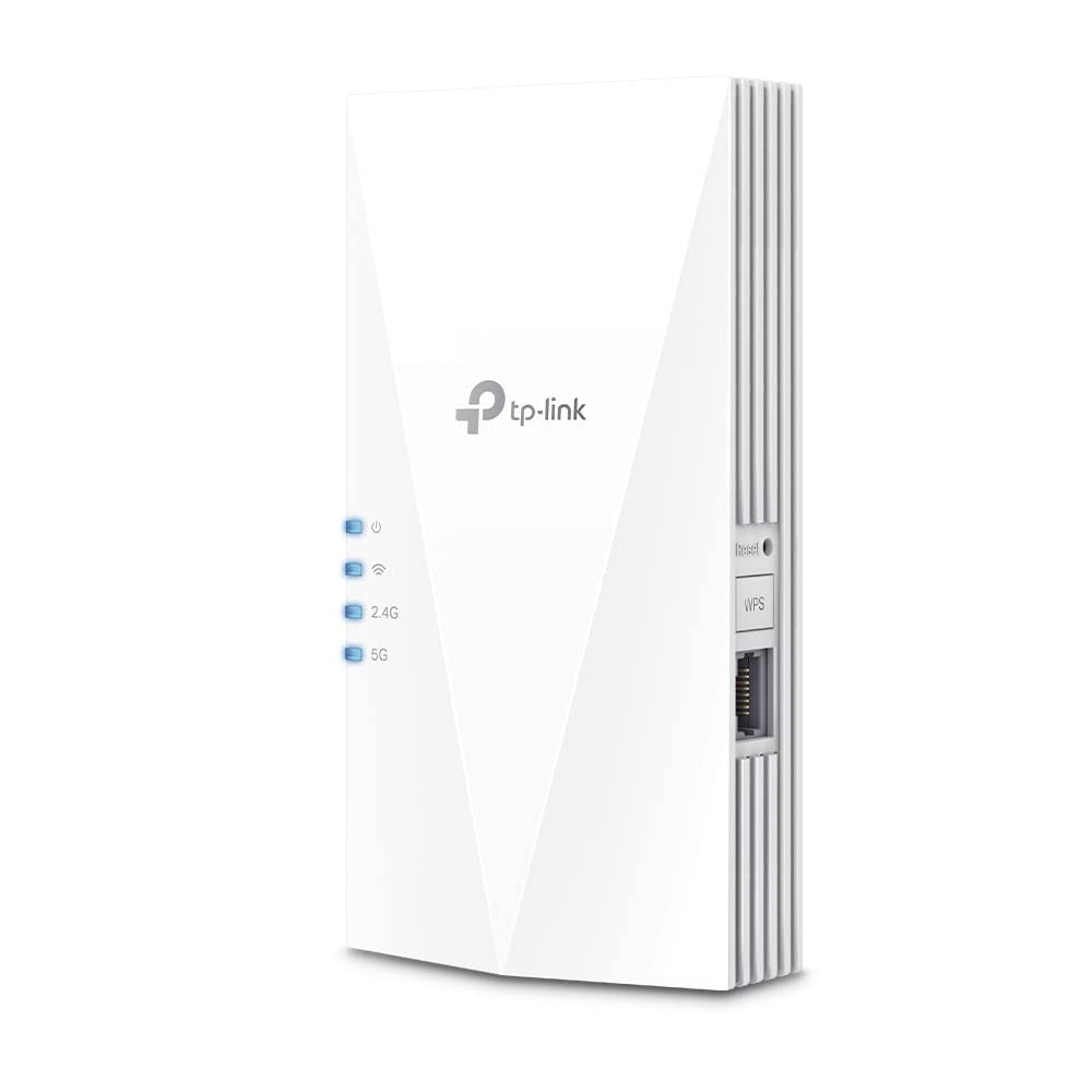 TP-Link AX3000 Wi-Fi 6 Range Extender - Dual-Band - 2402 Mbps at 5 GHz (RE3000X(DE)) HE160