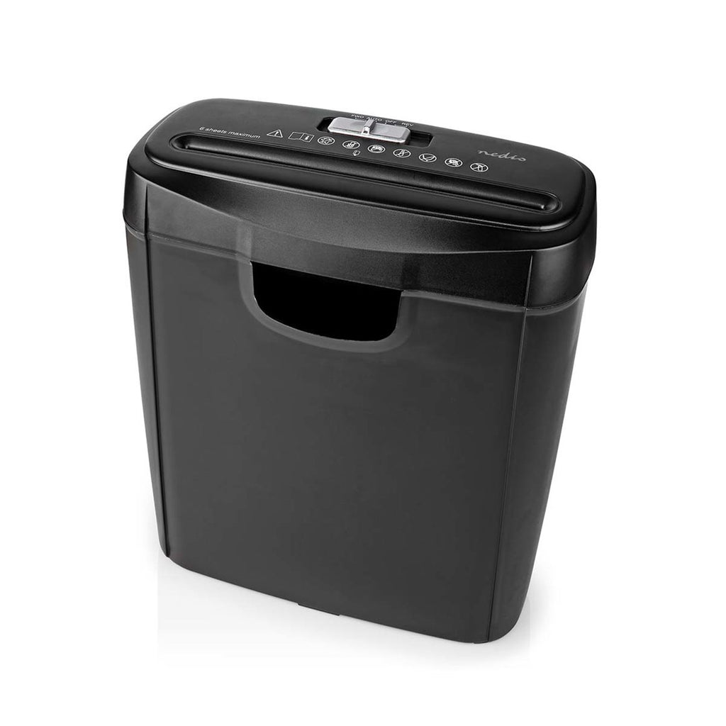 nedis Paper Shredder 10 L, Model PASH112BKA4, Black