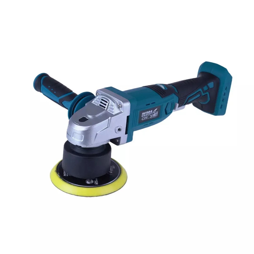 DEDRA 18V Cordless Rotary-Eccentric Polisher 125 mm