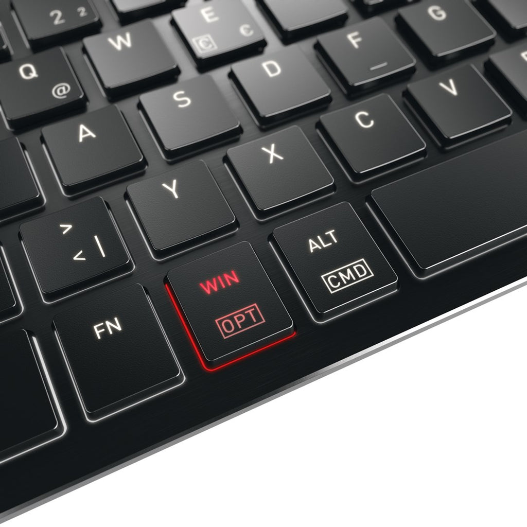 Cherry TAS KEY KW X ULP 2.0 Mini Wireless Keyboard QWERTZ G8U-27050LTBDE-2