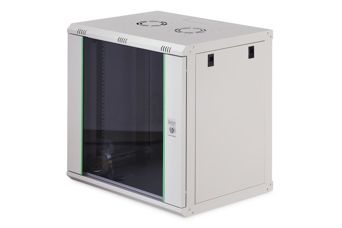 DIGITUS Wall-mounted Rack 12U 600x450 mm Grey DN-19 12-U-EC