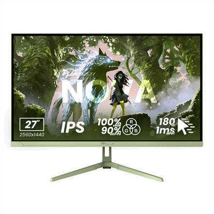 Arozzi | Nova | 27   | IPS | QHD | 16:9 | 260 Hz | 1 ms | 2560 x 1440 pixels | 350 cd/m2 | HDMI ports quantity 2 | Forest Green