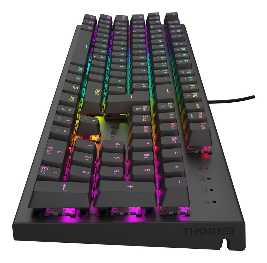 Genesis Gaming Keyboard THOR 303 Brown Wired (DE) (NKG-2178)