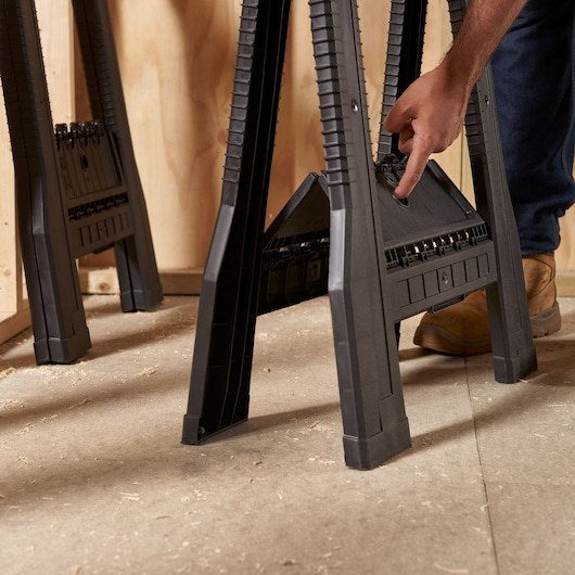 STANLEY Rack-horse Junior Set 2 Pieces 362 kg Load Capacity 3600 g 570 mm Height STST1-70355
