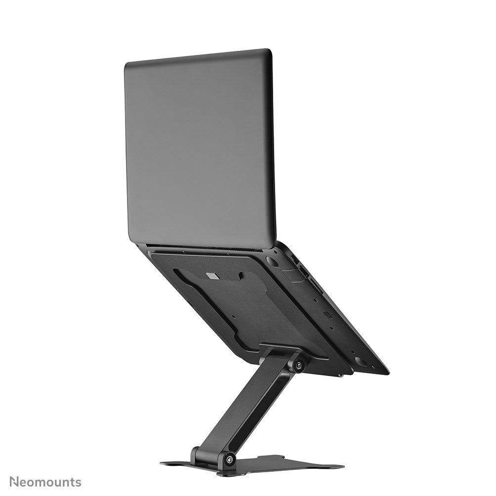 Neomounts DS20-740BL1 - Foldable Laptop Stand - Aluminum - Black - Up to 15"