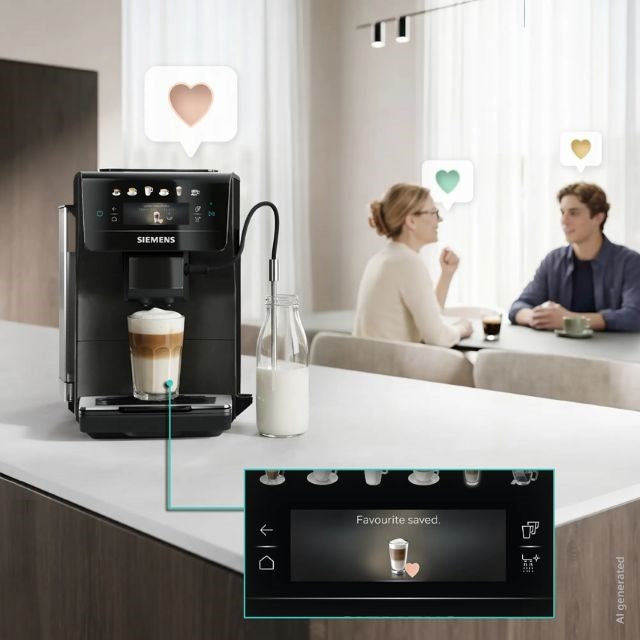 Siemens EQ600 iAroma TP603E08 Espresso Machine 15 Bar 1500W Black