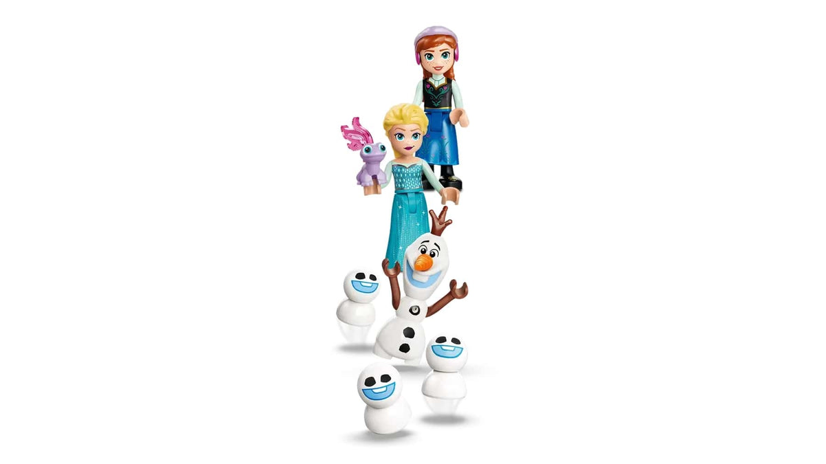 LEGO DISNEY Elsa's Ice Castle and Snow Ride Adventure 43281 Building Toy with 7 Characters