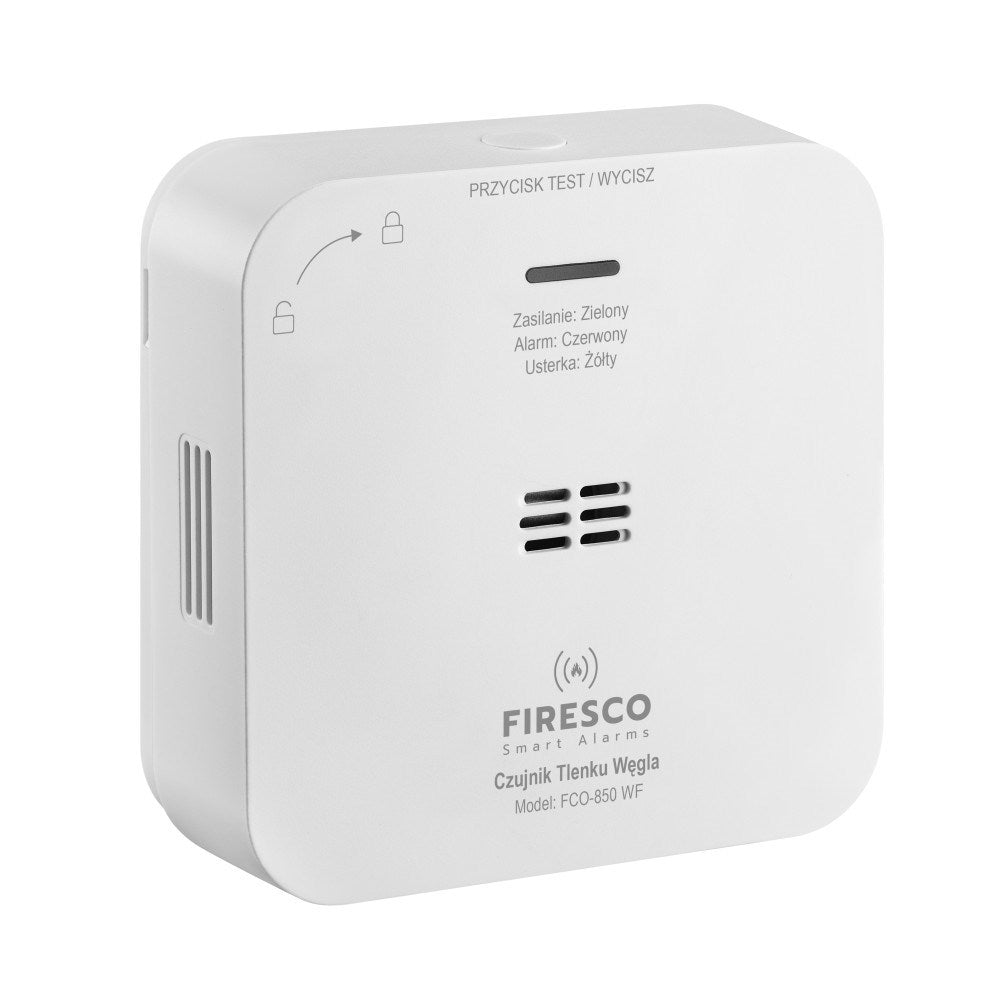 Firesco FCO-850 WF Carbon Monoxide Detector with WiFi Function
