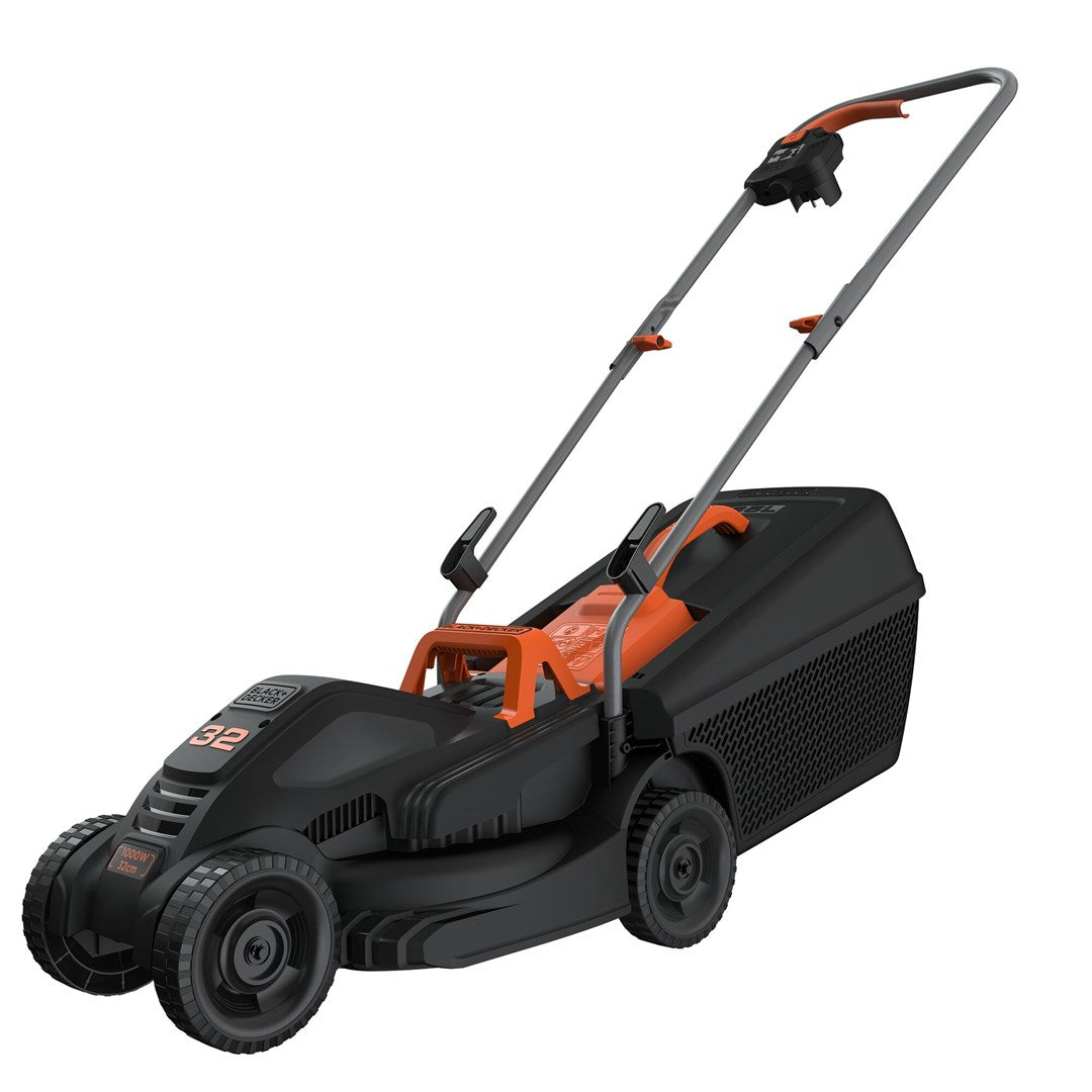 Black & Decker BEMW351-QS Lawn Mower Walk Behind Black Orange
