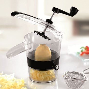 GEFU Manual Slicer for Spiralized Vegetables, 1060 g, G-13410