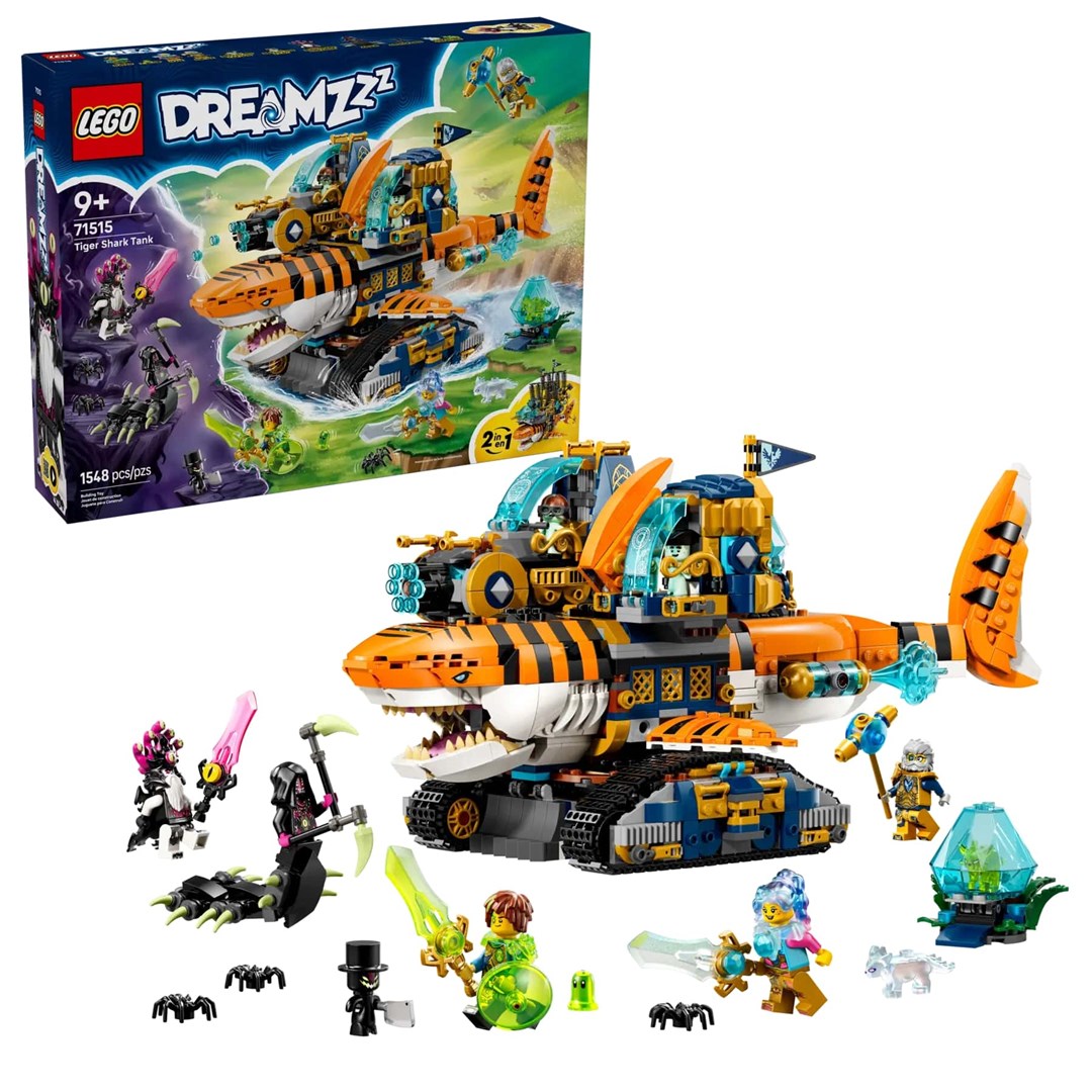 LEGO DREAMZZZ Tiger Shark Tank 71515 - 1,548 Pieces